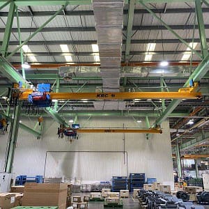 Single-beam suspension crane